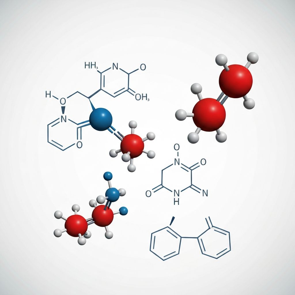 Antioxidant molecular structures