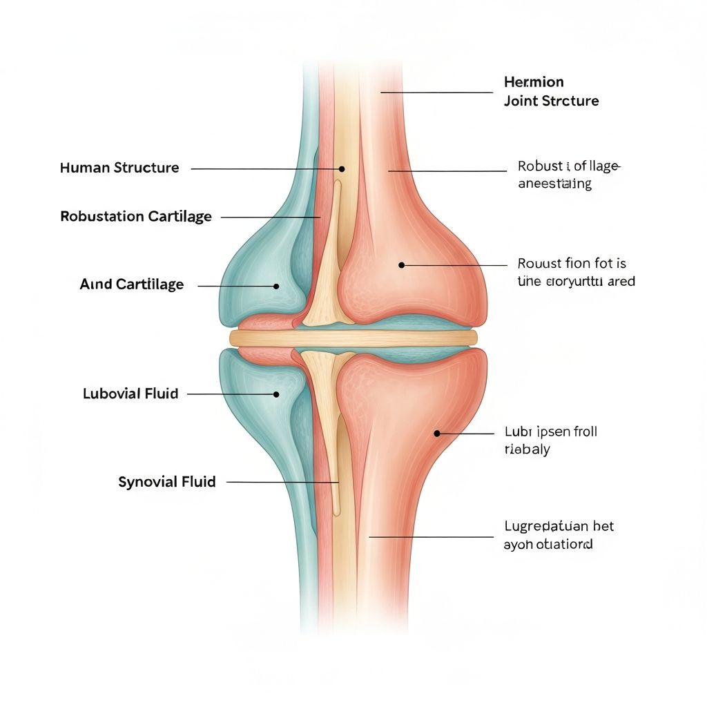 Educational joint anatomy diagram
